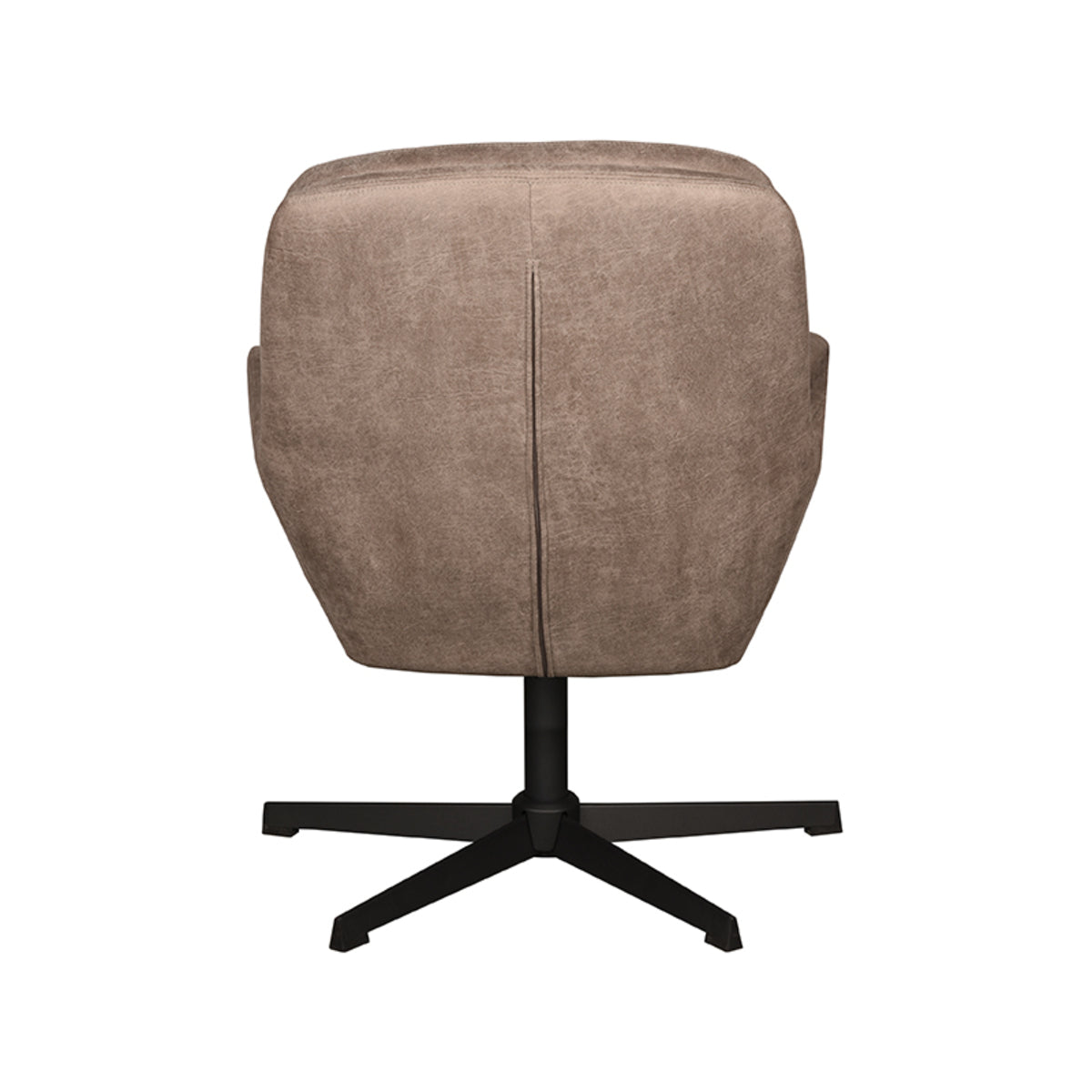 LABEL51 Fauteuil Moss - Taupe - Micro Suede
